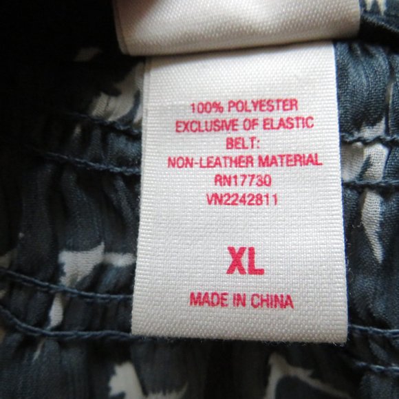 MOSSIMO Supply Co. Blouse Utility & Style Sheer 3/4 Sleeves Women’s Blouse XL - Picture 8 of 8